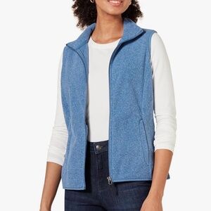 Amazon Women's Classic-Fit Sleeveless Polar Soft Fleece Vest -size M